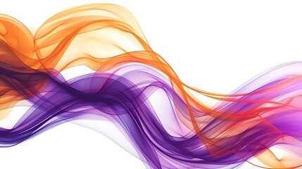 colorful abstract futuristic smoky  wave background image wallpaper generative AI