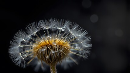 Dewy Dandelion Seeds