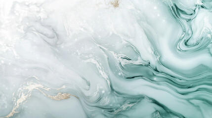Fototapeta premium Tekstura białego marmuru z błękitnym odcieniem, tło dla projektu generative ai 