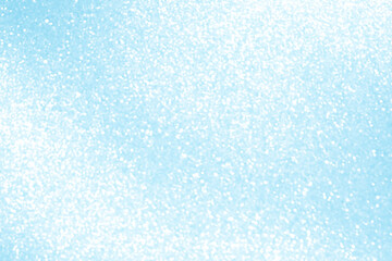 Blue glitter light snowfall texture background. New Year, Christmas and all celebration background concepts.