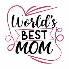 Beautiful Handwritten Happy Mother’s Day Mommy Typography – Vector