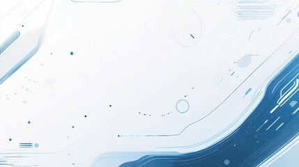 Abstract digital circuit background