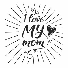 Sweet and Elegant Mother&rsquo;s Day Hand-Lettered Print