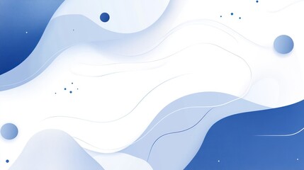Abstract fluid shapes background design for modern presentations