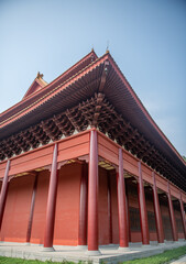 Naklejka premium chinese temple roof