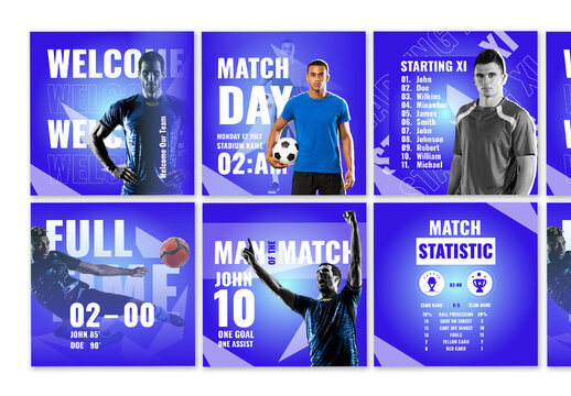 Sports Social Media Post Template