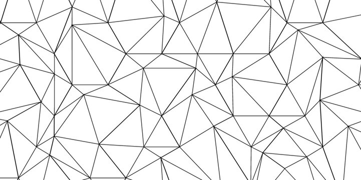 Abstract elegant background black line texture. Abstract black geometric overlapping hexagon pattern abstracts futuristic background design. data concept. poster, banner vector illustration design. 	