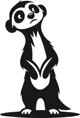 funny cartoon meerkat