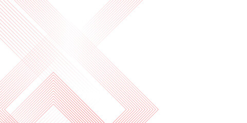 Abstract beautiful perfect random red lines background. abstract red lines with white background creative geometric triangle shape. perfect random abstract line background. Vector illustration.	