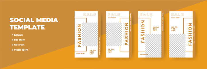 Editable Social Media Fashion Template