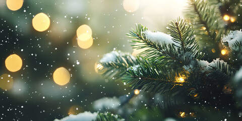 Burning Christmas Tree with Gifts in Flames