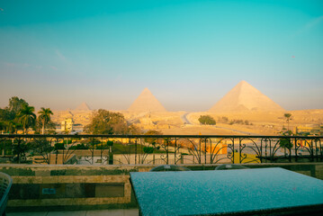 【エジプト】ピラミッドと砂漠