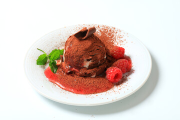 Ice cream dessert
