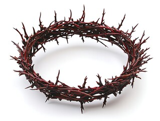 Obraz premium Thorns Crown for Isolated, Religious Symbol.