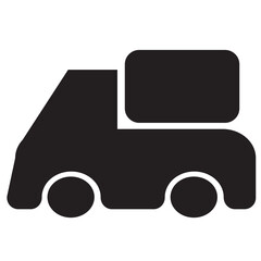 Delivery Van vector icon