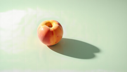 peach on the table 