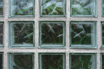 Glass Block Wall