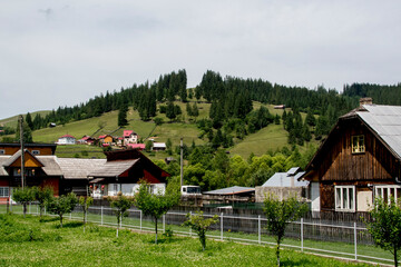 house in the mountains