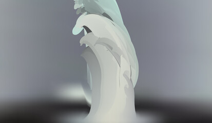 Multicolor Abstract Bright Background Elements Design Stock Vector