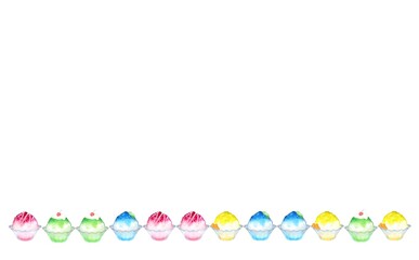 かき氷　⑤