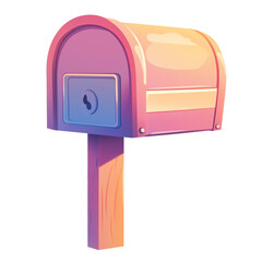 mail bucket, Transparent background