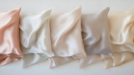 white silk fabric