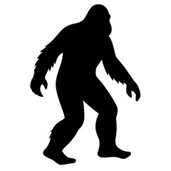 Bigfoot silhouette
