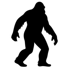 Bigfoot silhouette