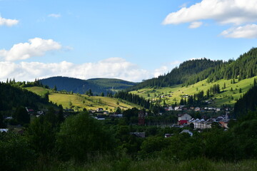 lake in the mountains