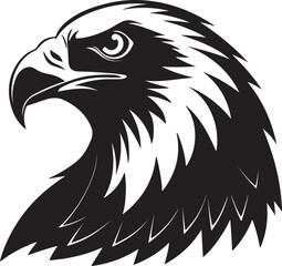 eagle head vector