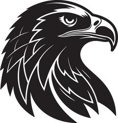 eagle head vector