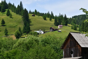 house in the mountains