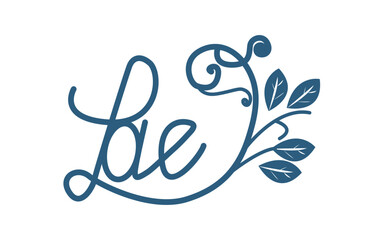 Letter logo graphic Resources line art coloring page 