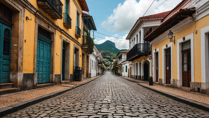 narrow street in venice