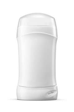 Clean dry protection antiperspirant deodorant stick isolated. Transparent PNG image.