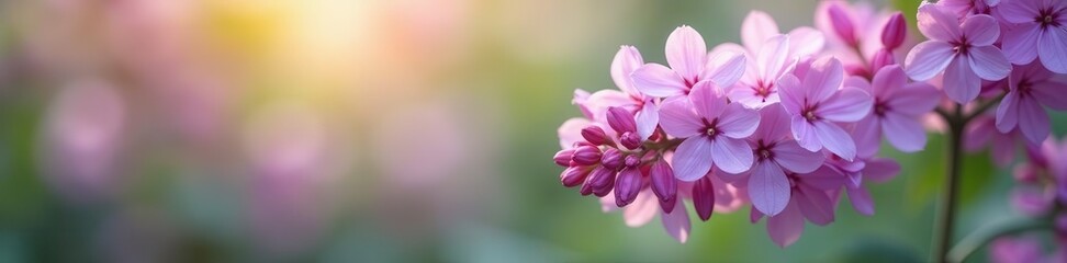 Pastel purple lilacs, soft focus spring scene, purple, background, botanical