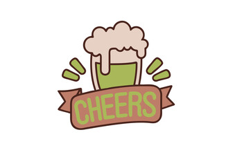 colour svg esp vector, patrick's day icon