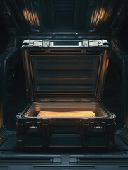 Obraz premium Futuristic Medical Locker