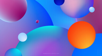 Background in abstract style