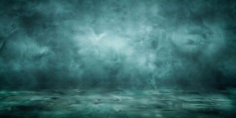Fototapeta premium High Qulaity Dark Teal Grunge Texture Background