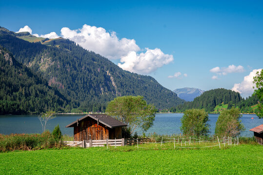 Der Haldensee im Tannheimer Tal, &Ouml;sterreich