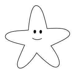 Starfish doodle