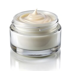 Creamy Cosmetic Product in Jar