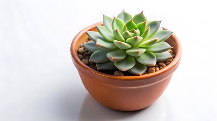 Echeveria Succulent in Terracotta Pot
