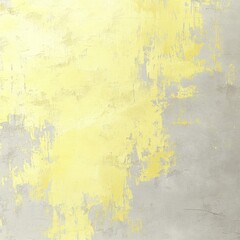 Obraz premium Textured yellow and gray abstract painting on canvas wall art
