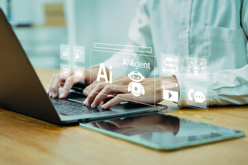 AI Agents Business Analyze Businesses Together with Al Assistants to Perform Tasks That Suit Their Goals, Such as Work, Education, Data Analysis, Sales, Content Creation, Payroll Processing, etc.