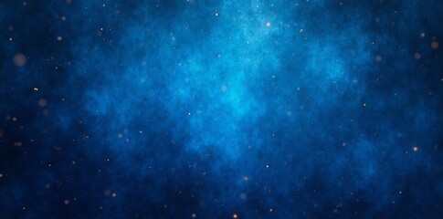 Obraz premium Abstract blue grunge texture with glowing lights, grunge, banner, glowing