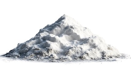 Obraz premium a pile of white powder.