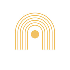 Boho Aesthetic Geometric