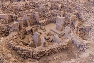Gobekli Tepe archaeological site ruins, Turkey © Matyas Rehak